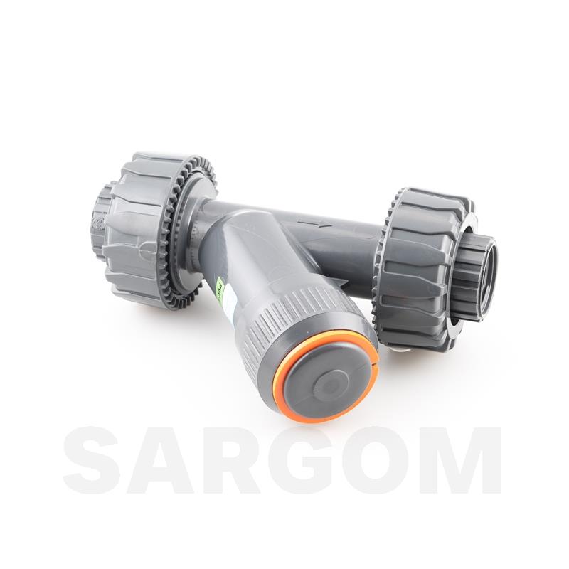 Y check valve